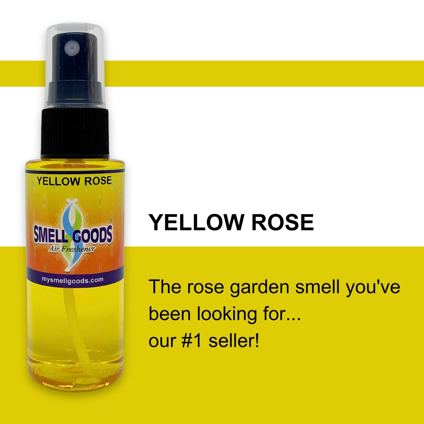 Yellow Rose Air Freshener
