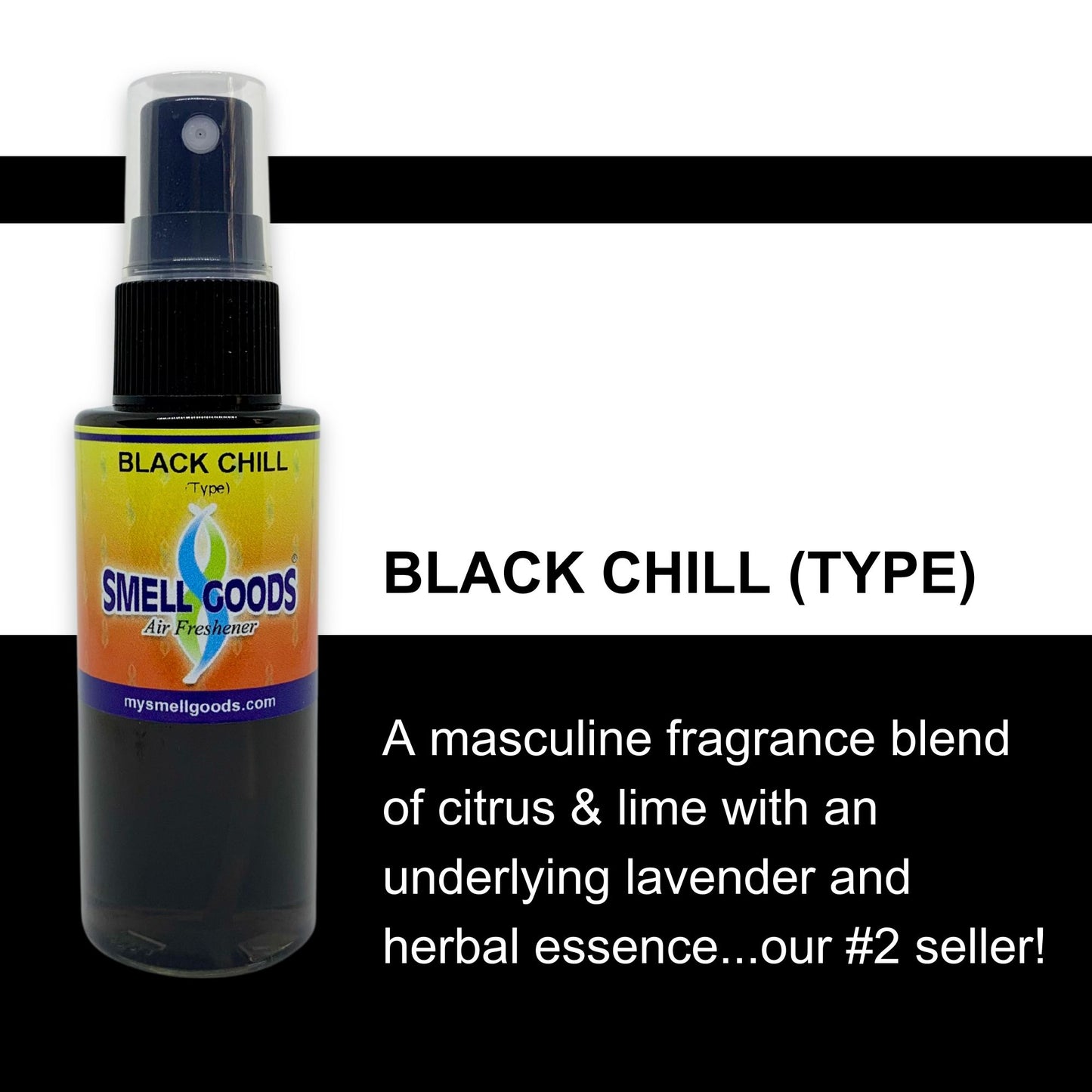 Black Chill (Type) Air Freshener by Smell Goods