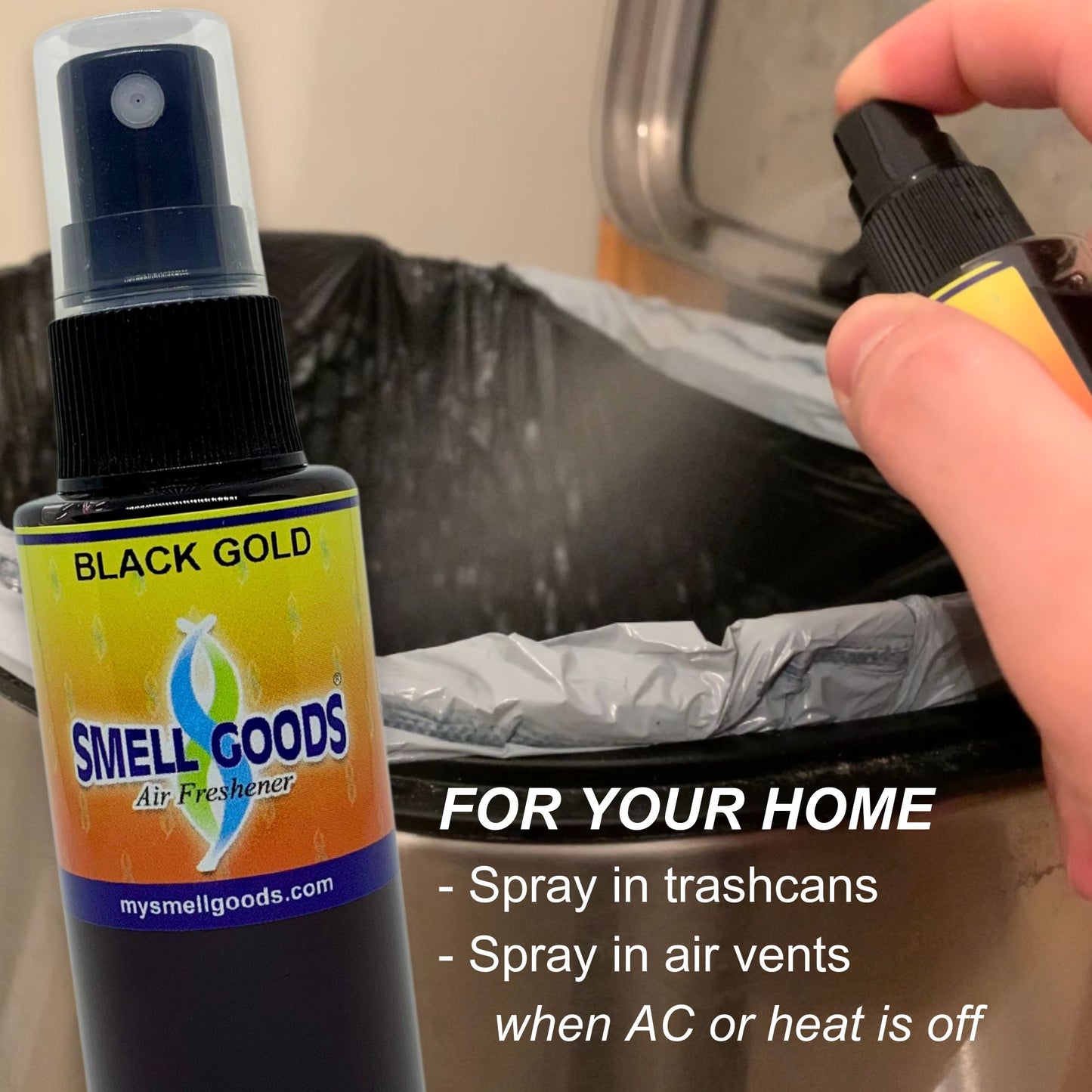 Black Gold Air Freshener