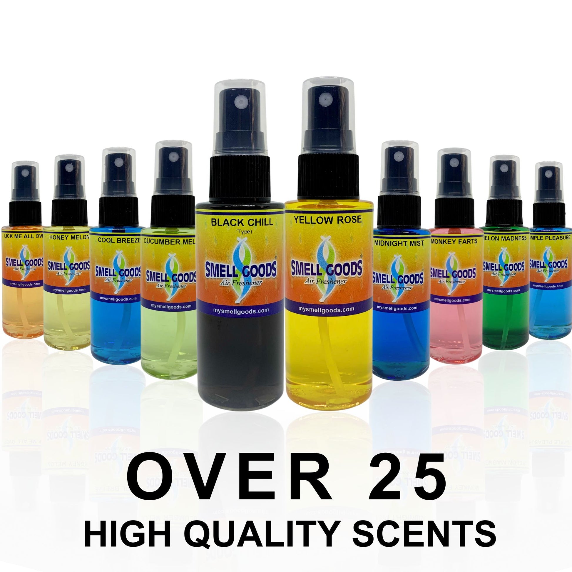 Smell Goods offers over 25 high quality scents for you to choose from.
